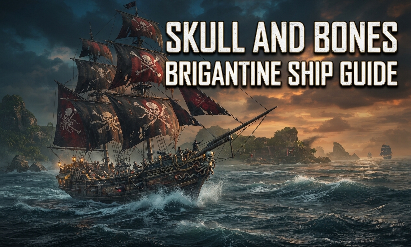 Skull and Bones Brigantine Ship Guide